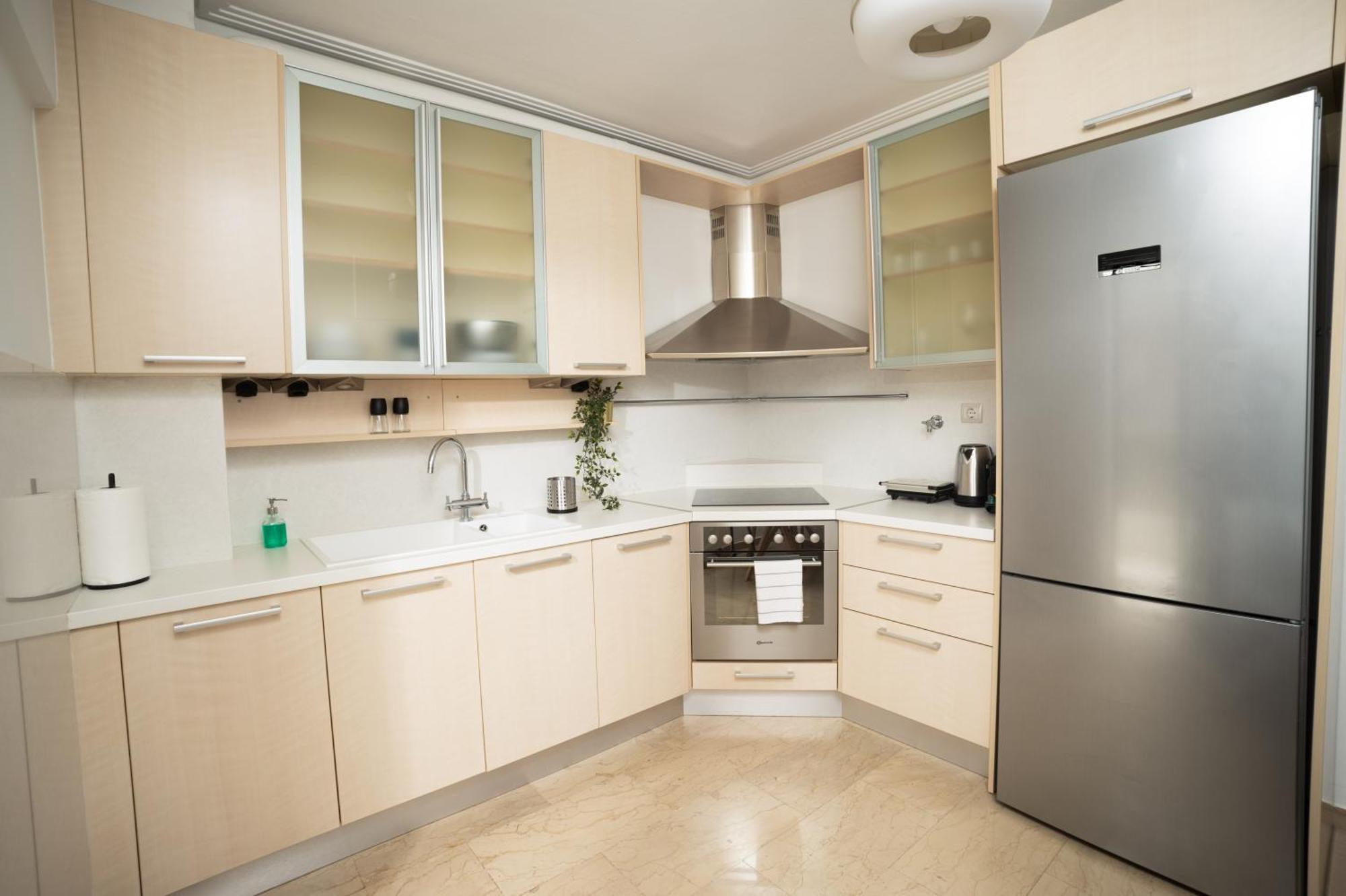 Champagne Sea View Apartment By Binobi! Tesalonika Bagian luar foto