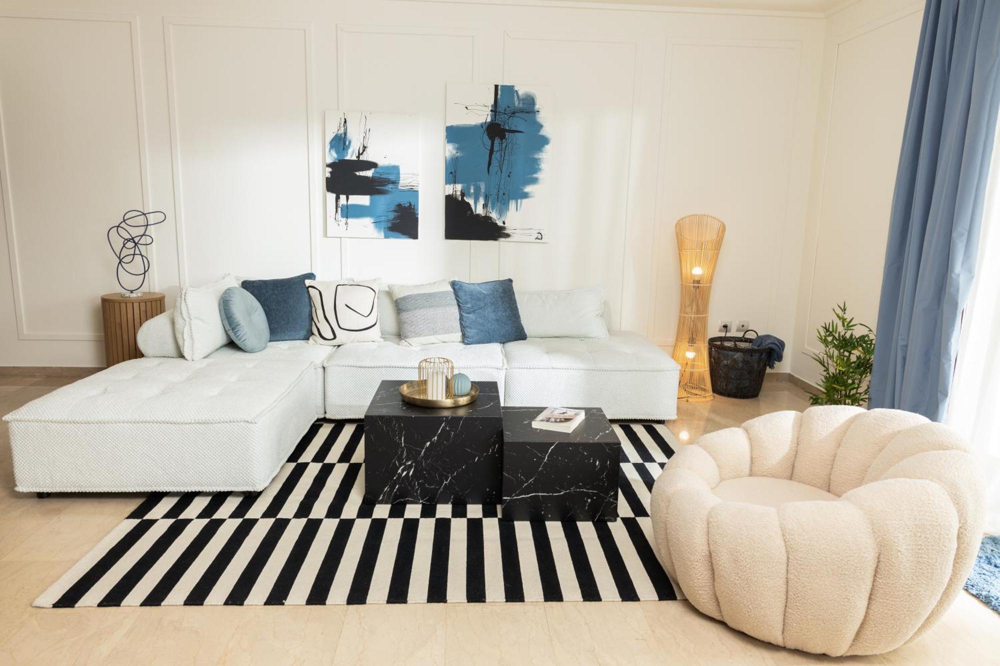 Champagne Sea View Apartment By Binobi! Tesalonika Bagian luar foto