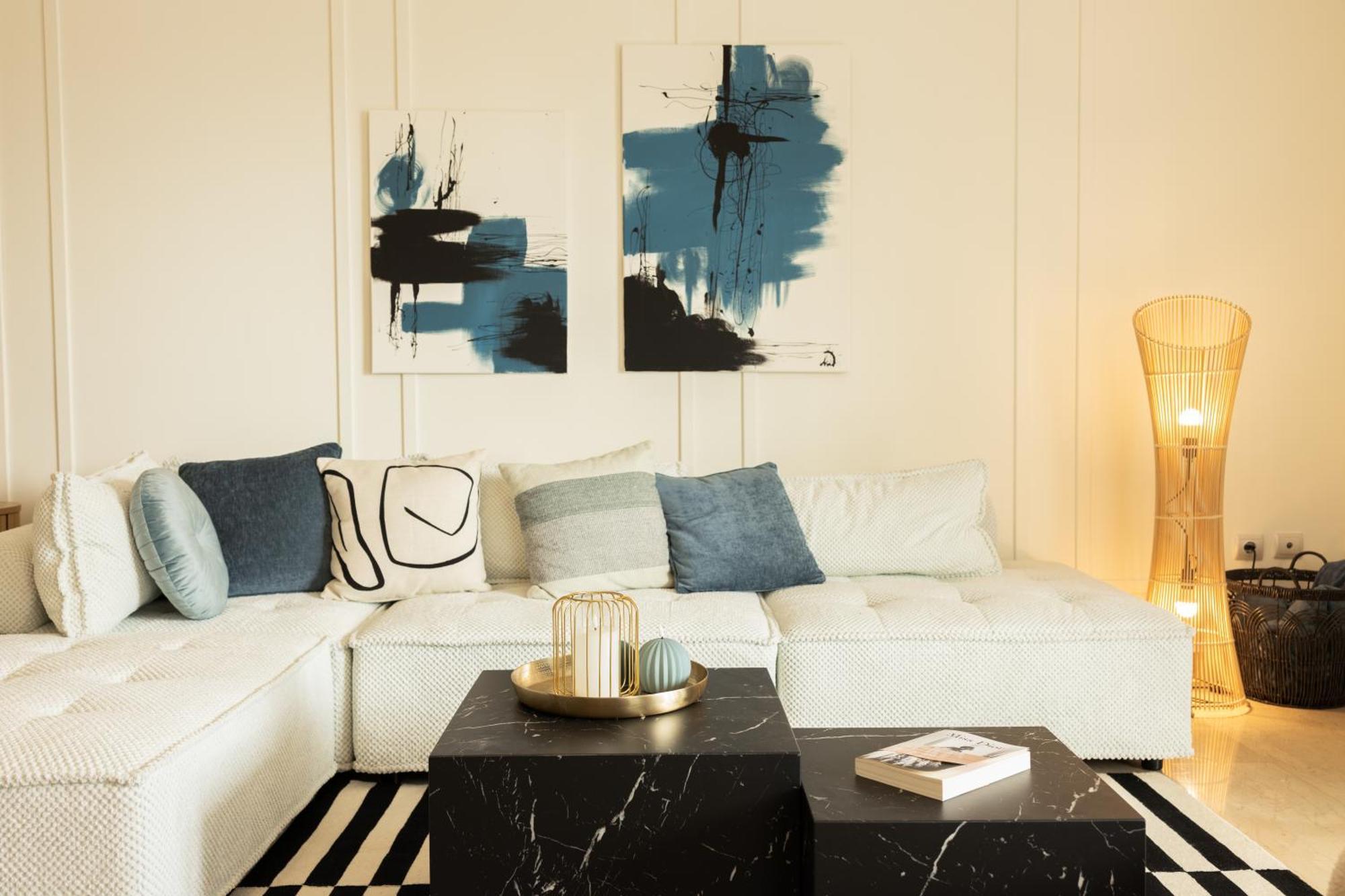 Champagne Sea View Apartment By Binobi! Tesalonika Bagian luar foto